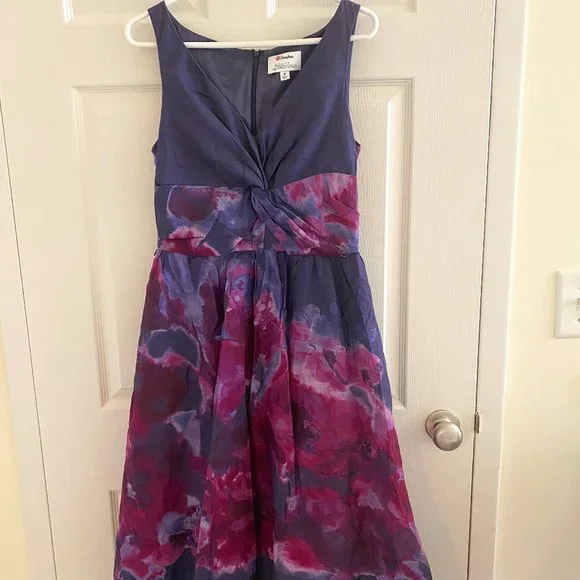 what color shoes go with champagne bridesmaid dresses Fashion Summer Pink Strap Watercolor Ruffle Maxi Dress  EDITE MODE